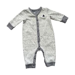 Baby GAP Brannan Bear Button Pajamas 3-6M